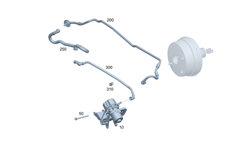 Vacuum System for 2022 Mercedes-Benz GLE580 #0