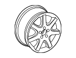 66471515 - Suspension: Wheel, Alloy for Mercedes-Benz Image