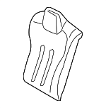 52207317910 - Body: Seat Back Pad for BMW: 640i Gran Coupe, 640i xDrive Gran Coupe, 650i Gran Coupe, 650i xDrive Gran Coupe, M6 Gran Coupe Image