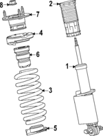 86554998 - : Coil Spring for Chevrolet: Colorado | GMC: Canyon Image