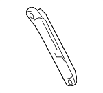 71508SEPA00 - Body: Wheelhouse Liner Support Bracket for Acura: TL Image