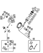 5106072AA - Rear Axle; Corporate 210 MM; Differential and Drive Line: Drive Pinion Cup, Rear for Mopar Image