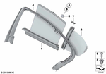 51359171786 - : Sun Blind, Right for BMW Image