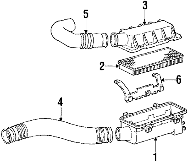 4213583AB - Air &amp; Fuel Delivery: Engine Air Filter for Mopar Image