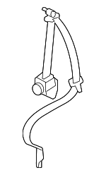 7336035330C0 - Electrical: Belt &amp; Retractor for Toyota: FJ Cruiser Image