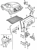 90170296000 - : Bolt, Fender Setting for Honda Image