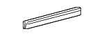 6997520030 - Body: Sash Channel Filler for Toyota: Highlander Image
