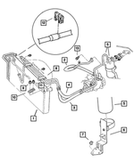 56002231 - : Radiator To Condenser Bracket for Mopar Image