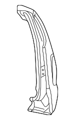 8C3Z25280A58A - Body: Corner Panel for Ford: F-250 Super Duty, F-350 Super Duty, F-450 Super Duty, F-550 Super Duty Image