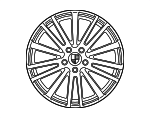 976601025FI44 - : Wheel, Alloy for Porsche Image