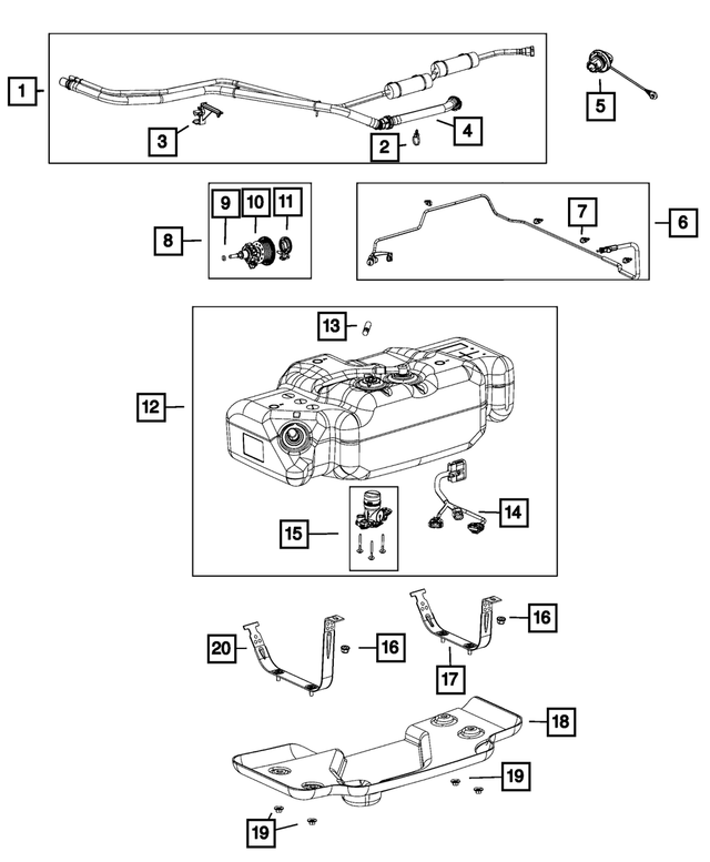 68060378AA - : Vent Tube for Mopar Image