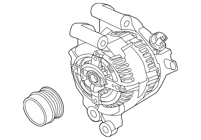 Motorcraft Alternator GL-8785 | Miracle Ford Parts