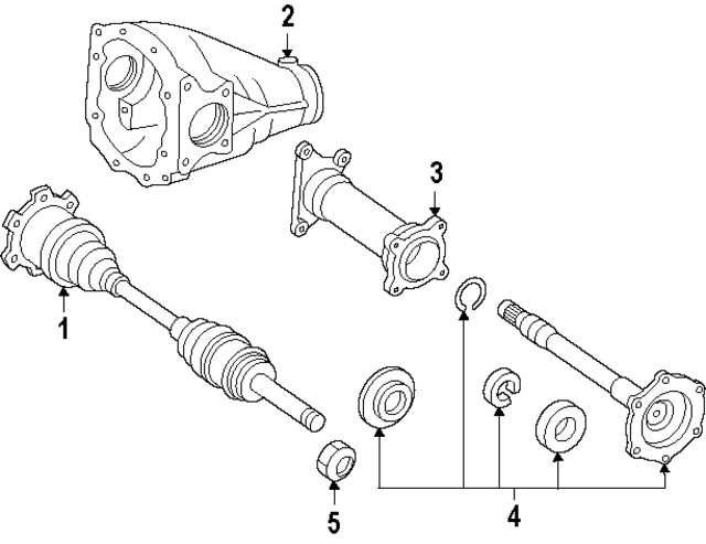 4132035020 - : Carrier Housing Tube for Toyota Image