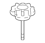 5193153050 - Body: Spare Retainer for Lexus: IS200t, IS250, IS300, IS350, IS500, RC300, RC350 Image