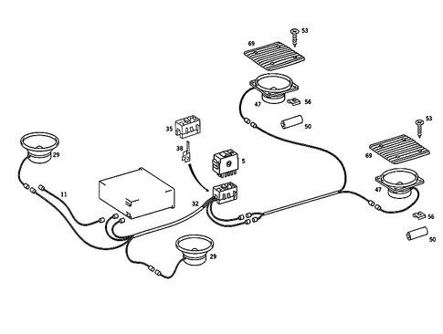 Radio Accessories and Antenna for 1986 Mercedes-Benz 190E #0