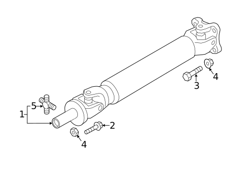 Drive Shaft for 2024 Nissan TITAN #2