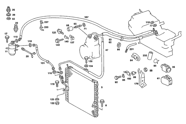 1238350314 - : Bracket for Mercedes-Benz: 220D, 230, 240D, 280, 280C, 280CE Image