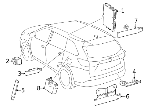 Doors for 2025 Lexus TX500h #0