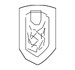 10289678 - : Emblem Asm-Frt Bpr Fascia for Chevrolet: Monte Carlo Image