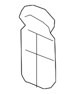 80A810950 - Body: Lower Pillar Reinforced Spacer for Audi: Q5, Q5 PHEV, Q5 Sportback, SQ5, SQ5 Sportback Image