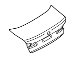 41007440695 - : Trunk Lid for BMW: 530e, 530e xDrive, 530i, 530i xDrive, 540d xDrive, 540i, 540i xDrive, M5, M550i xDrive Image