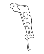 8621206050 - Body: AM/FM CD Bracket for Toyota Image image