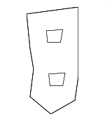 GJ6A56786A - Body: Hood Bumper for Mazda: 2, 3, 5, 6, CX-5, CX-7, CX-9 Image