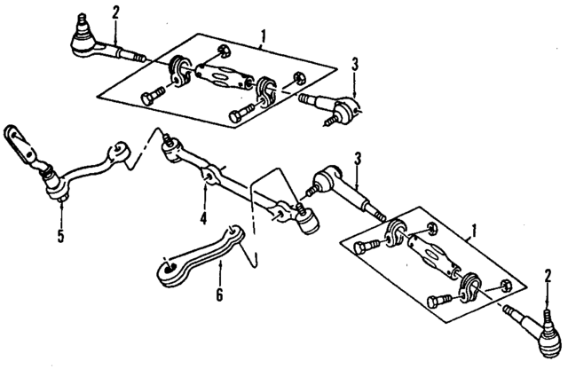 7837183 - Steering: Inner Tie Rod for GM Image