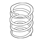 5L8Z5310B - Suspension: Coil Spring for Ford: Escape | Mercury: Mariner Image