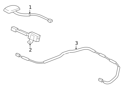 Antenna & Radio for 2008 Honda Ridgeline #0