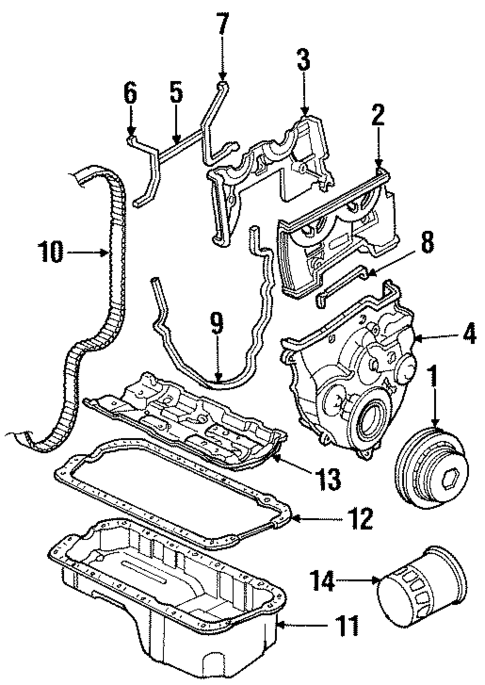 Engine Parts for 1994 Honda Prelude #0