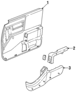 J518GC5 - Body: Door Trim Panel for Mopar Image
