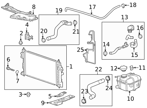 Radiator & Components for 2016 Buick Regal #0