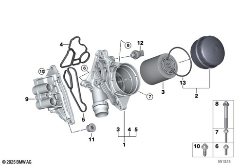 Lubrication System for 2014 BMW 535i #0
