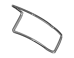 9154843 - Body: Weatherstrip for Volvo Image