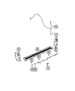 68722450AA - Electrical: Distance Sensor Wiring for Ram: ProMaster 1500, ProMaster 2500, ProMaster 3500, ProMaster EV Image