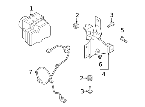 Anti-Lock Brakes for 2013 Mazda CX-9 #3
