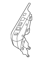 52108745528 - Body: Carrier for BMW: 840i Gran Coupe, 840i xDrive Gran Coupe, M2, M3, M4, M8 Gran Coupe, M850i xDrive Gran Coupe Image