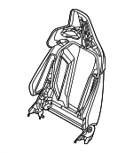 52108067466 - Body: Seat Back Frame for BMW: M2, M4 Image