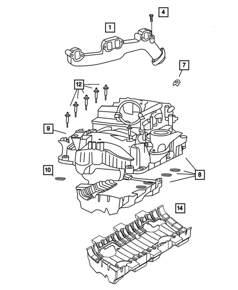 Manifolds for 2004 Dodge Durango #0