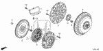 260005C4325 - : Torque/Converter Assembly for Honda Image