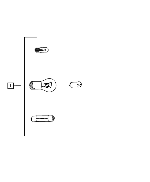 5103246AA - Electrical: Bulb for Mopar Image image