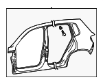 5N0809051B - Body: Uniside Assembly for Volkswagen: Tiguan, Tiguan Limited Image