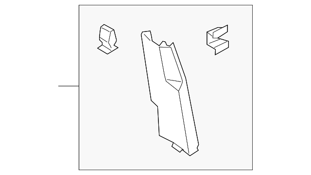 Lower Center Pillar Trim - Porsche (PAB-867-292-OU6)