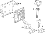 41106IP - Electrical: ACDelcoâ„¢ Spark Plug for GM Image
