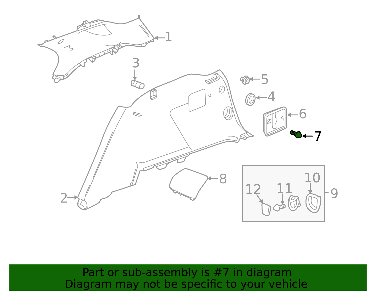 2016-2024 GM Multi-Purpose Bolt 11610998 GM | GMPartsDirect.com