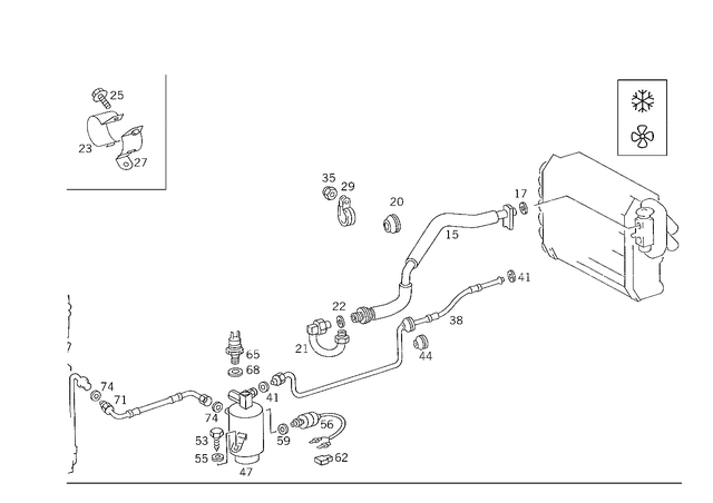 2015056186 - : Rubber Profile for Mercedes-Benz Image