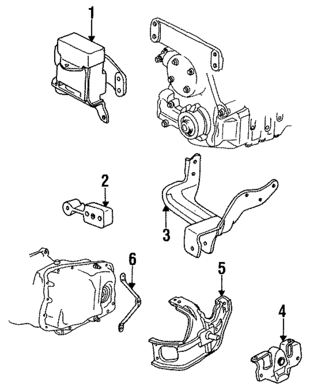 22637875 - Engine: Mount for GM Image
