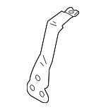 4E1857156 - Body: Support Plate Retainer Bracket for Audi: A8 Quattro, S8 Image