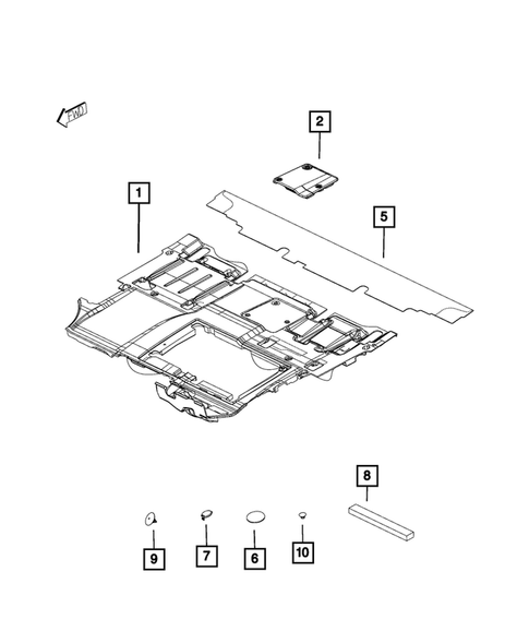 Carpets, Floor Mats, Load Floor, and Silencers for 2022 Ram ProMaster 2500 #1